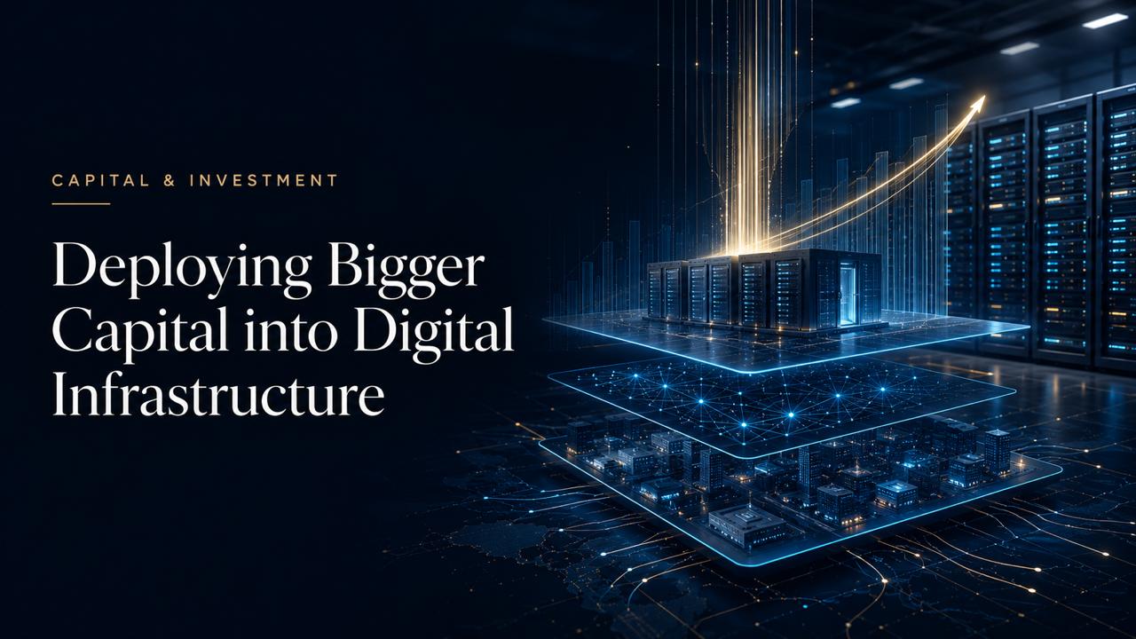 Data centre investment capital